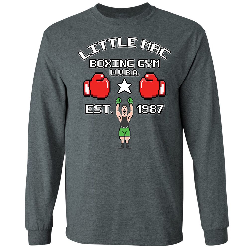 Long Sleeve T-Shirt - UZULM1LB - Dark Heather - 15