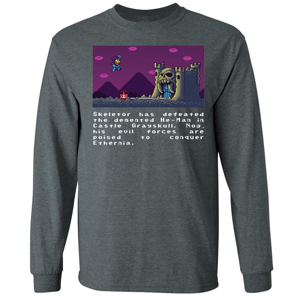 Long Sleeve T-Shirt - BG3FEJB5 - Dark Heather - 15