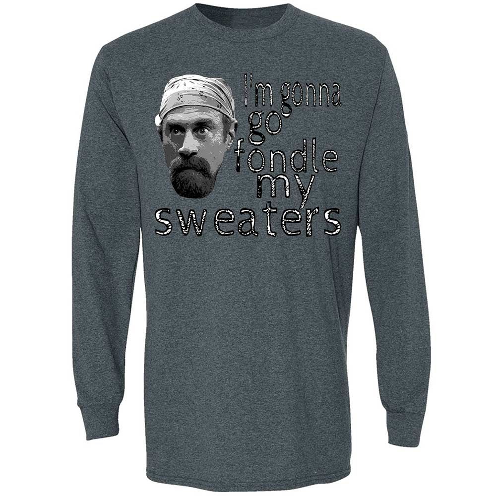 Fondle my sweaters - Dark Heather - 15
