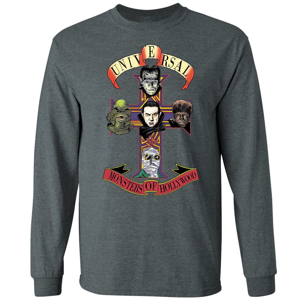 Long Sleeve T-Shirt - JD9PH3Z5 - Dark Heather - 15