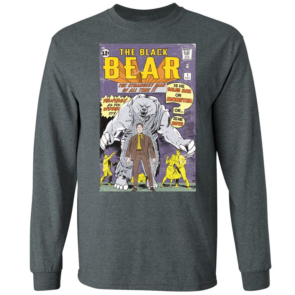 Long Sleeve T-Shirt - YAHG51XC - Dark Heather - 15