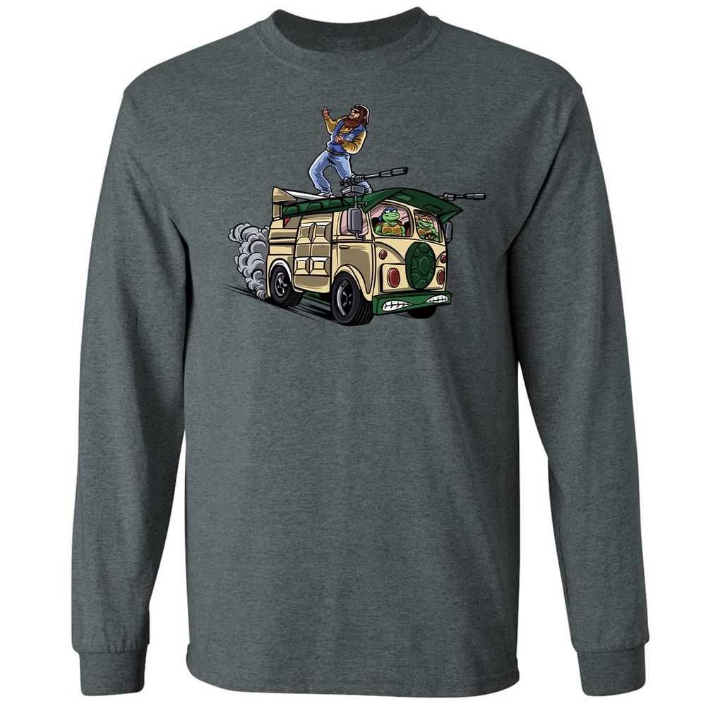 Long Sleeve T-Shirt - 46ZP7DW8 - Dark Heather - 15