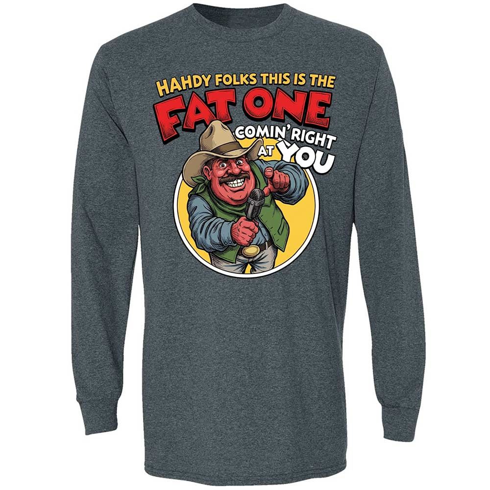 Fat One comin' right at you - Dark Heather - 15