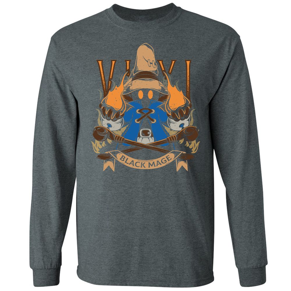 Long Sleeve T-Shirt - VES6EBVX - Dark Heather - 15