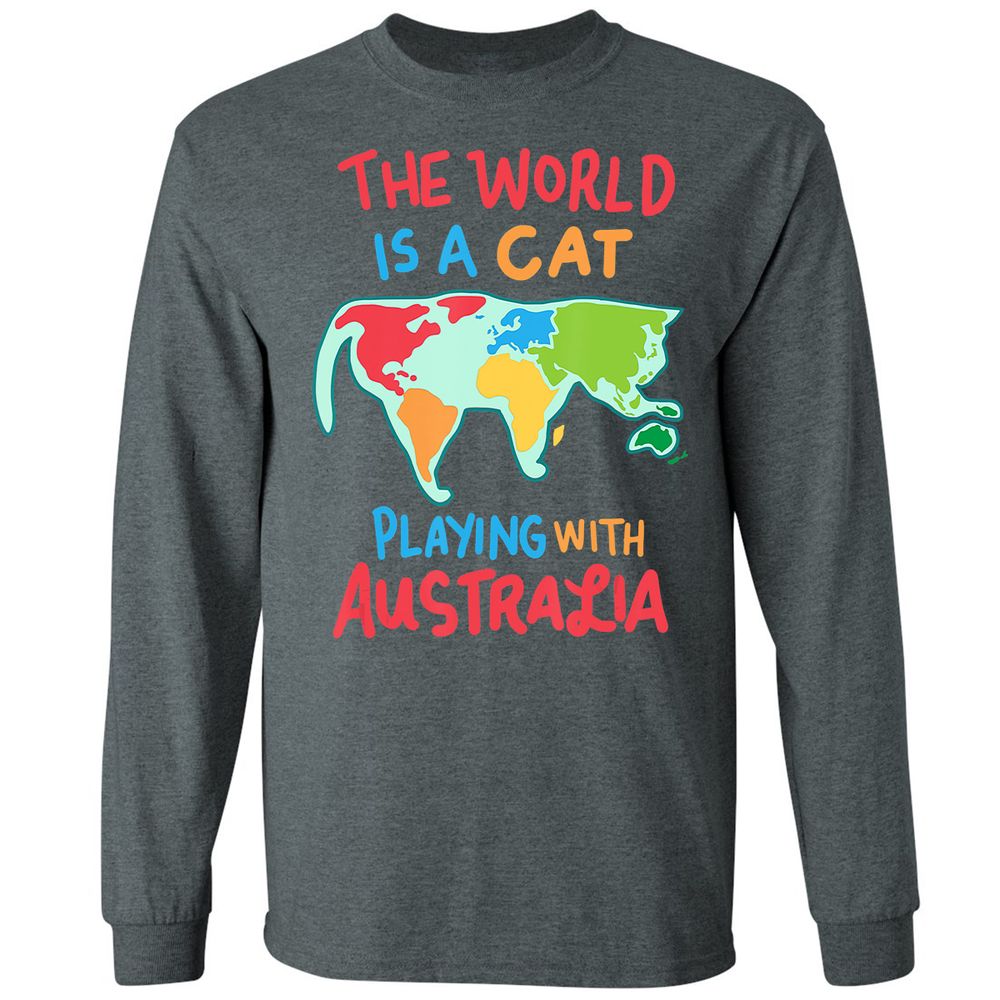 Long Sleeve T-Shirt - G51UP4T3 - Dark Heather - 15