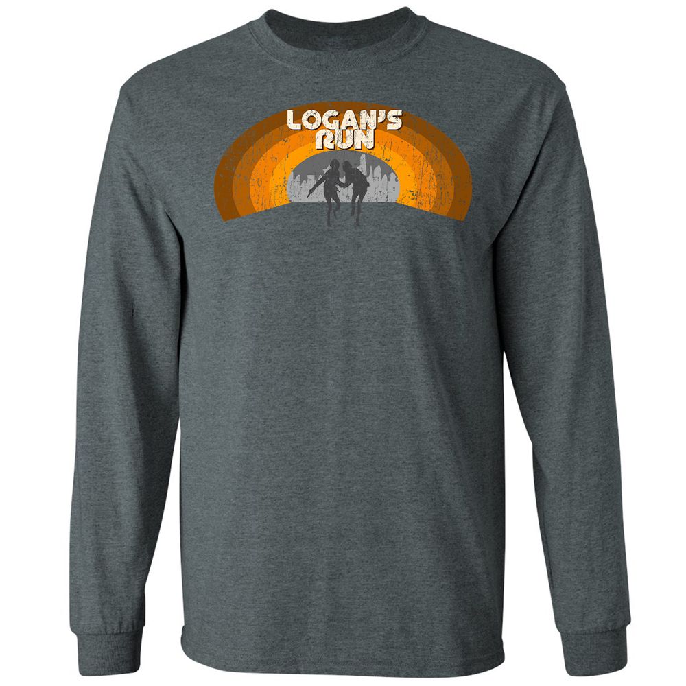 Long Sleeve T-Shirt - D9SVVPZQ - Dark Heather - 15
