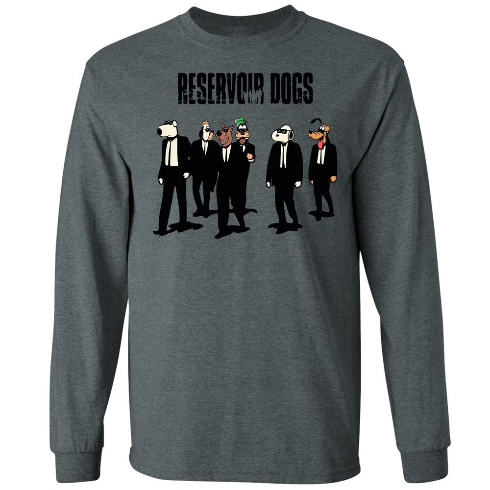 Long Sleeve T-Shirt - M7XVQ8DG - Dark Heather - 15