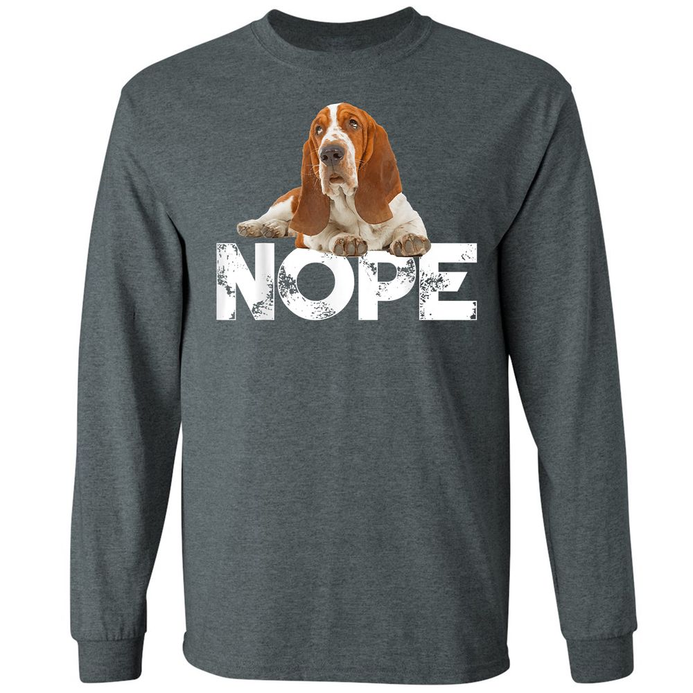 Long Sleeve T-Shirt - 9AKNSAR9 - Dark Heather - 15