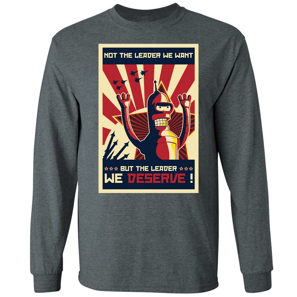Long Sleeve T-Shirt - 138WX1AT - Dark Heather - 15