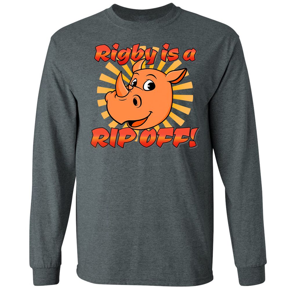 Long Sleeve T-Shirt - CM5RQB25 - Dark Heather - 15