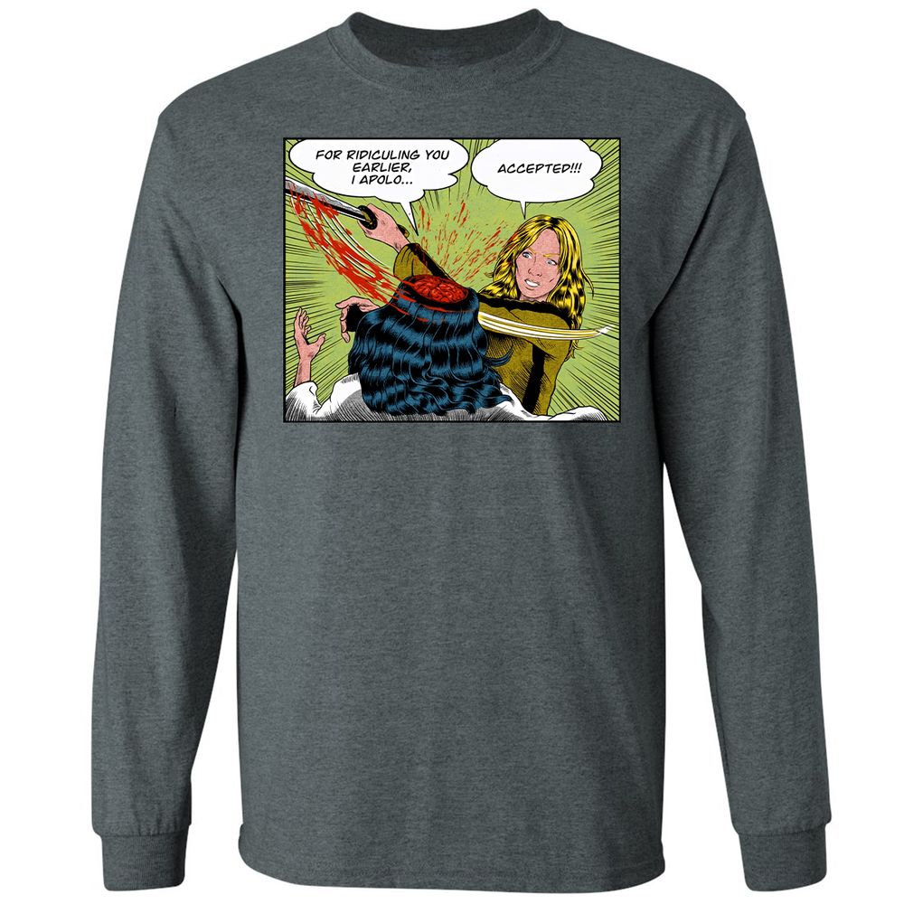 Long Sleeve T-Shirt - 924CGBF2 - Dark Heather - 15