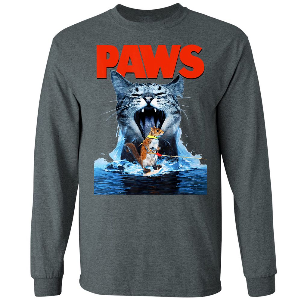 Long Sleeve T-Shirt - P9LKWS15 - Dark Heather - 15