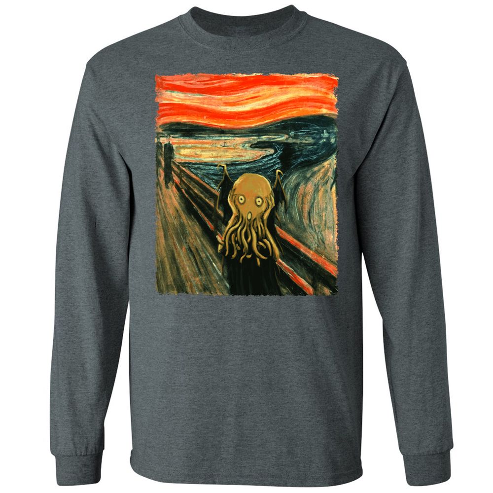 Long Sleeve T-Shirt - 23JHTWQP - Dark Heather - 15