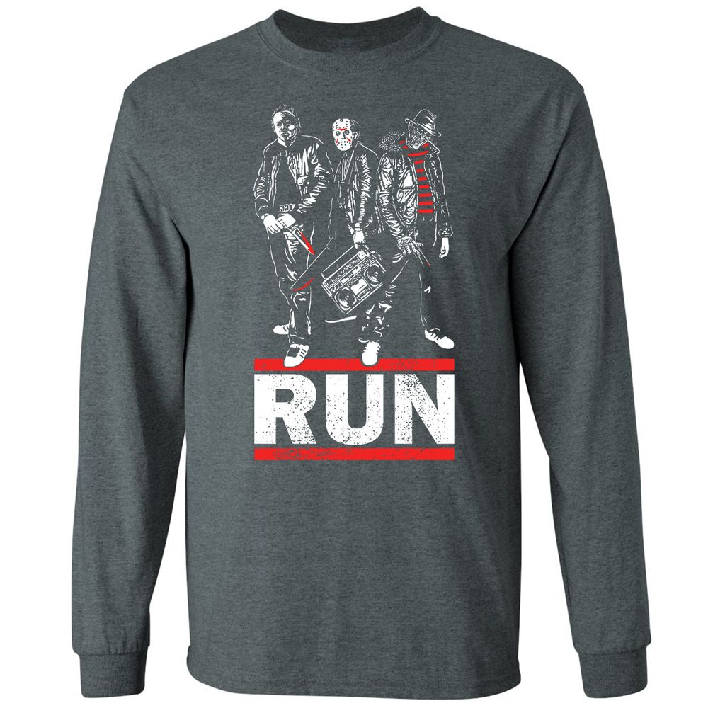 Long Sleeve T-Shirt - 7Q67S4QA - Dark Heather - 15