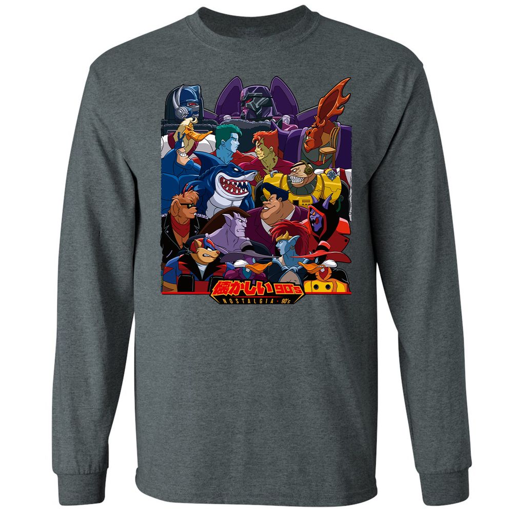 Long Sleeve T-Shirt - H1X11PKM - Dark Heather - 15