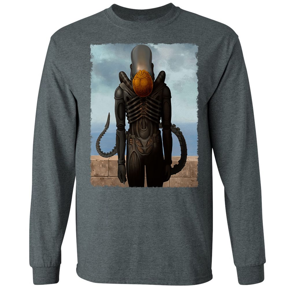 Long Sleeve T-Shirt - 9BQJ2ACC - Dark Heather - 15