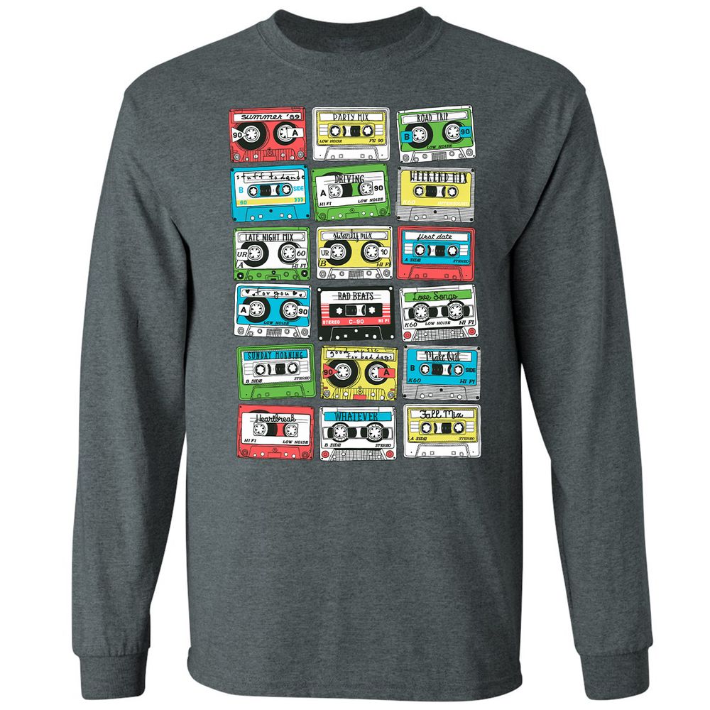 Long Sleeve T-Shirt - KTNQMPPV - Dark Heather - 15