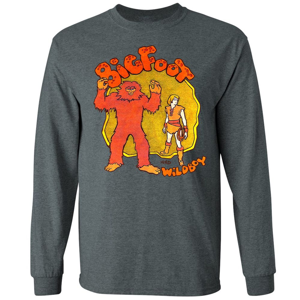 Long Sleeve T-Shirt - E7GVJWAV - Dark Heather - 15