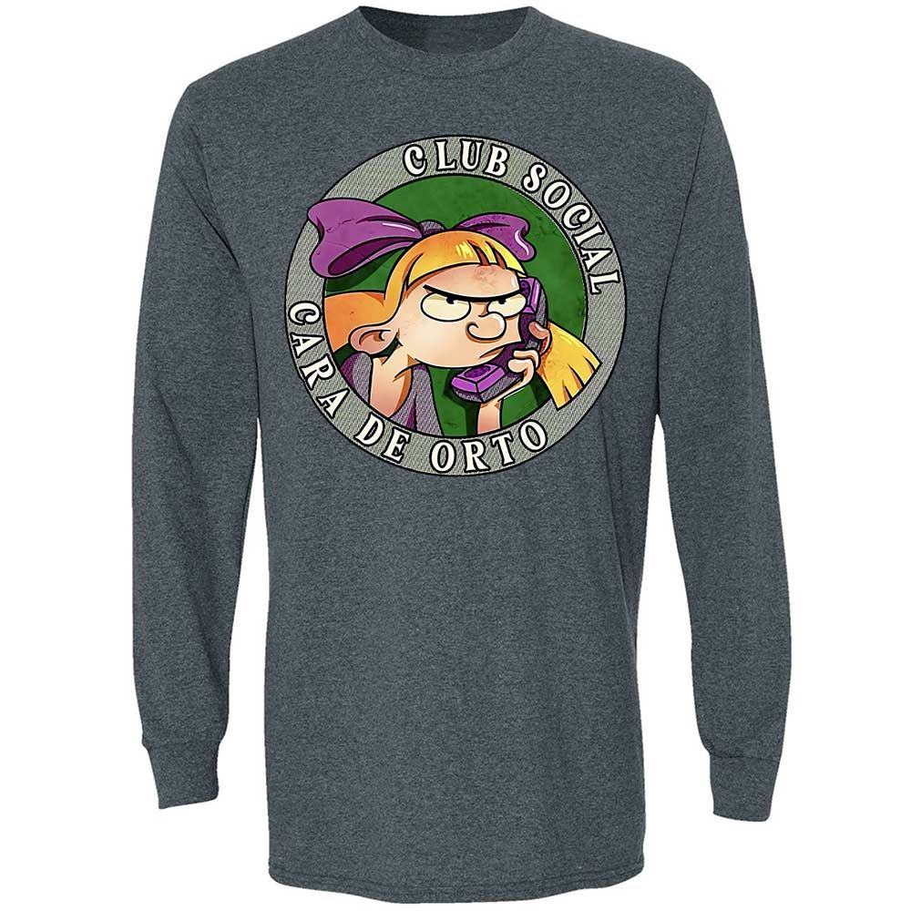 Long Sleeve T-Shirt - F1PJQCW7 - Dark Heather - 15