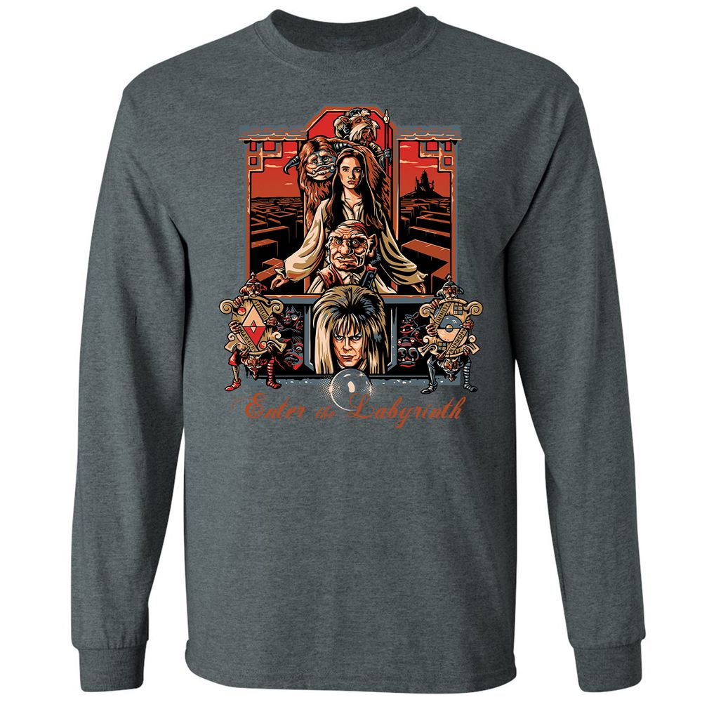 Long Sleeve T-Shirt - C39JMCHK - Dark Heather - 15
