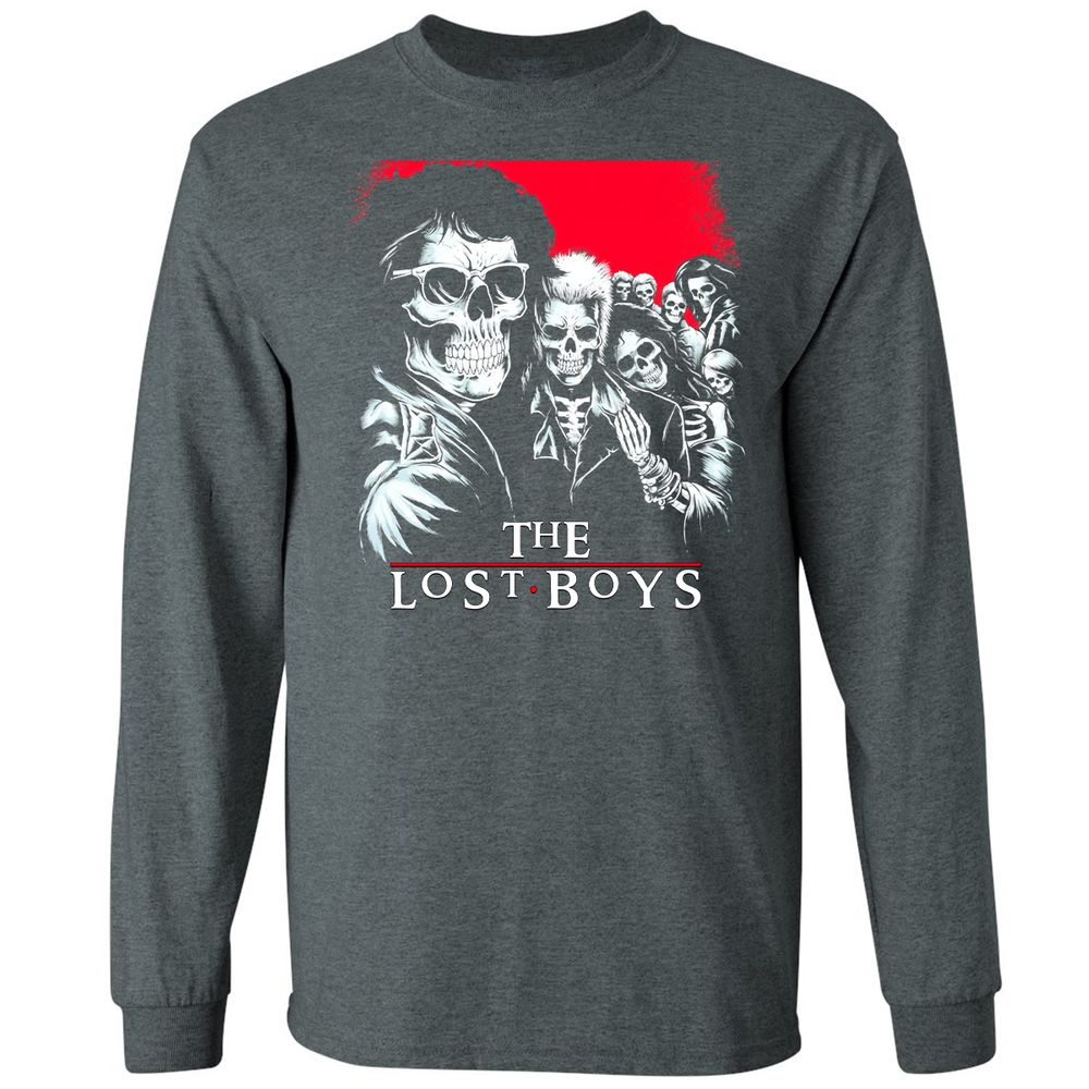 Long Sleeve T-Shirt - QAPFCEPJ - Dark Heather - 15