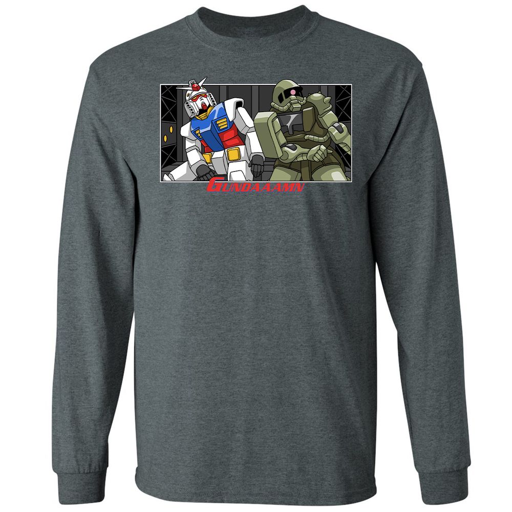 Long Sleeve T-Shirt - R2SEBDPD - Dark Heather - 15