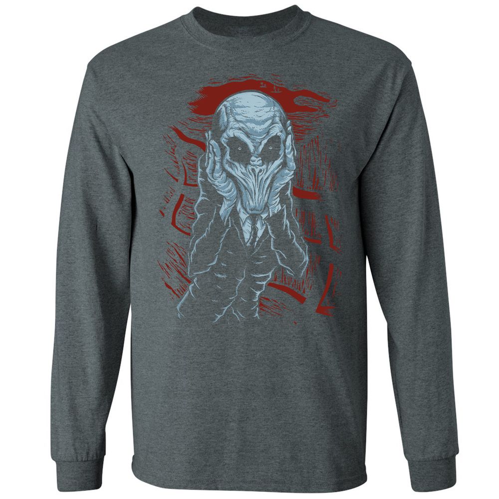 Long Sleeve T-Shirt - 5DBD1R26 - Dark Heather - 15