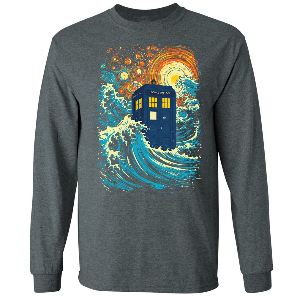 Long Sleeve T-Shirt - 3CTRKWKG - Dark Heather - 15