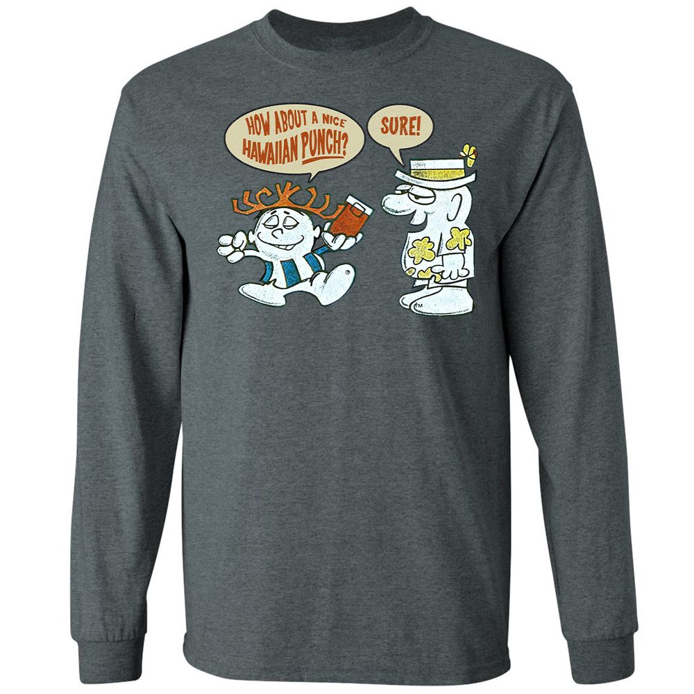 Long Sleeve T-Shirt - 1VK5DK9Y - Dark Heather - 15
