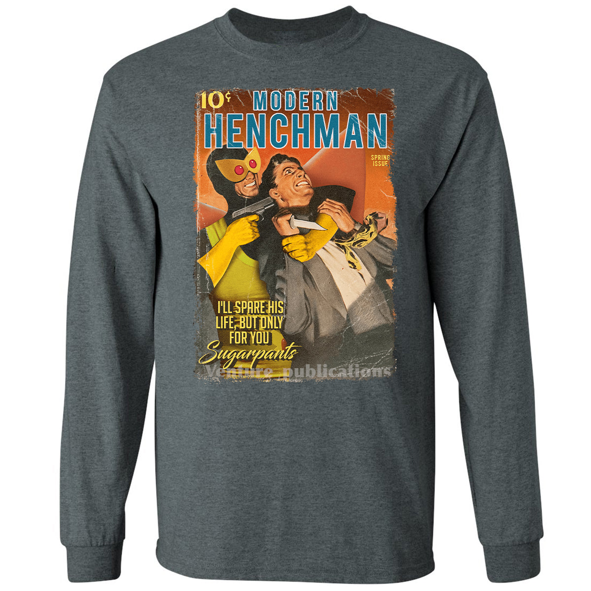 Long Sleeve T-Shirt - P1HT2K2P - Dark Heather - 15