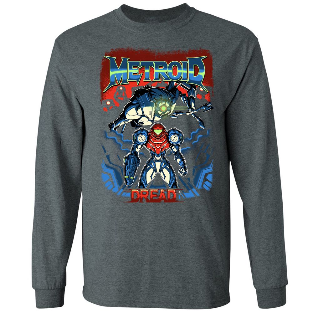 Long Sleeve T-Shirt - UF87G6JX - Dark Heather - 15