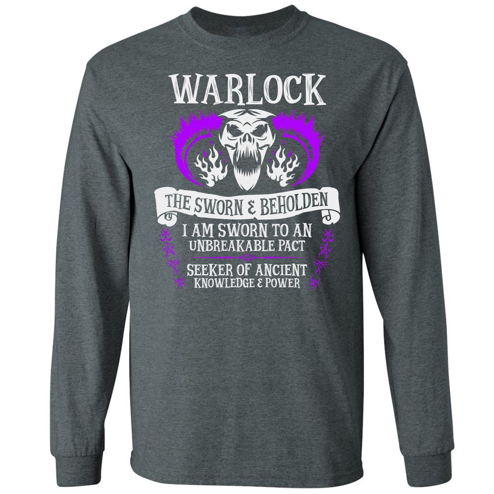 Long Sleeve T-Shirt - ZCLGG6TQ - Dark Heather - 15