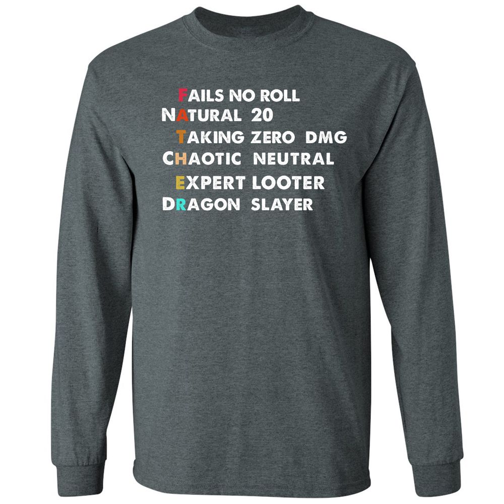 Long Sleeve T-Shirt - BH7D28JK - Dark Heather - 15