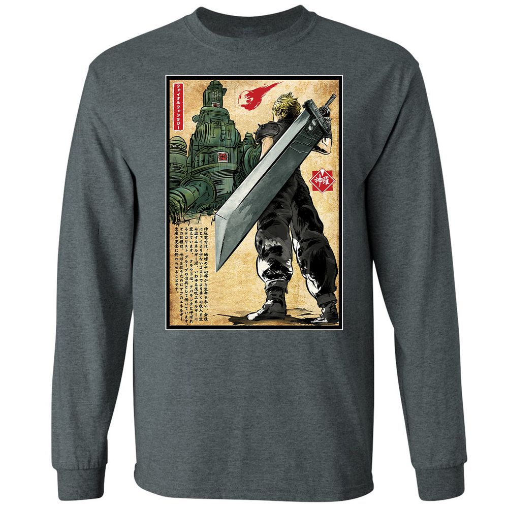 Long Sleeve T-Shirt - 62F49XUE - Dark Heather - 15