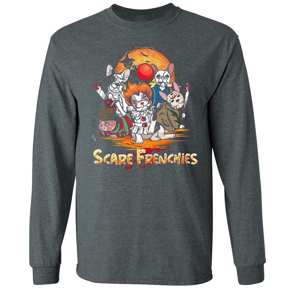 Long Sleeve T-Shirt - WFA83BWB - Dark Heather - 15