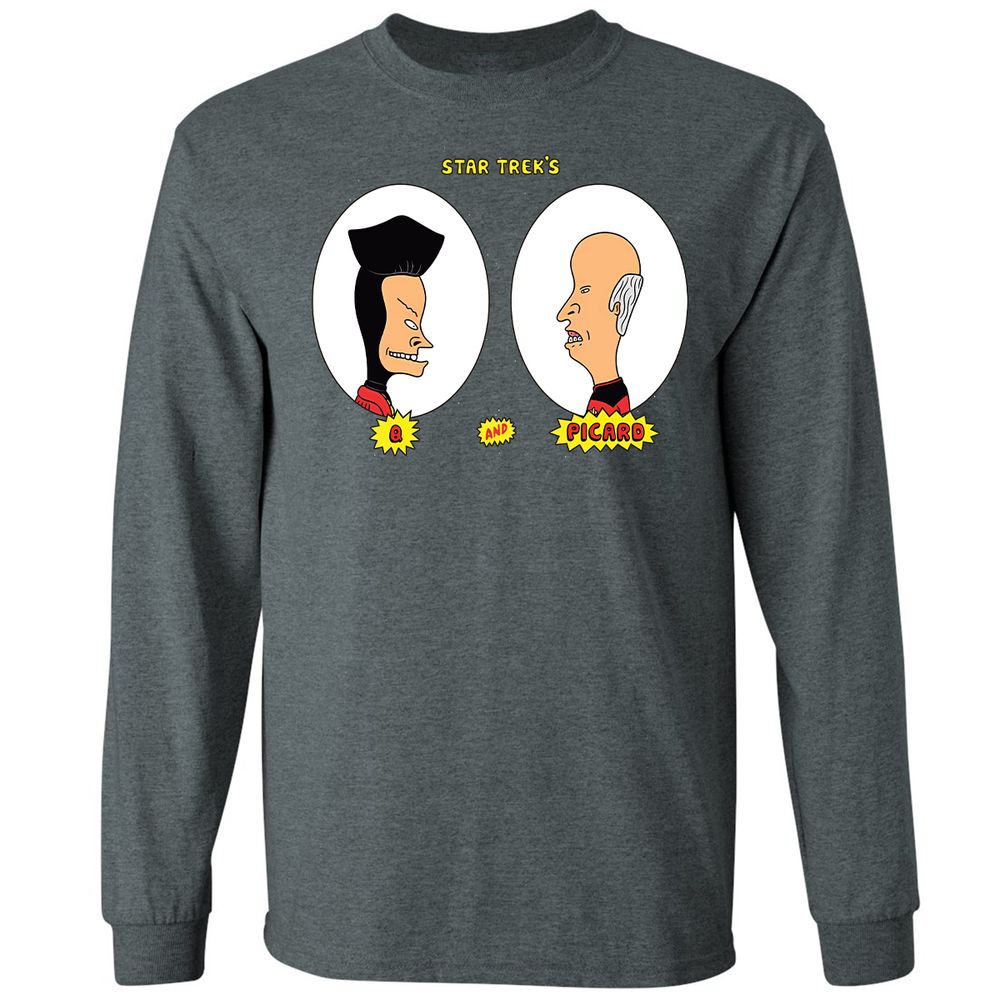 Long Sleeve T-Shirt - NV38PHS3 - Dark Heather - 15