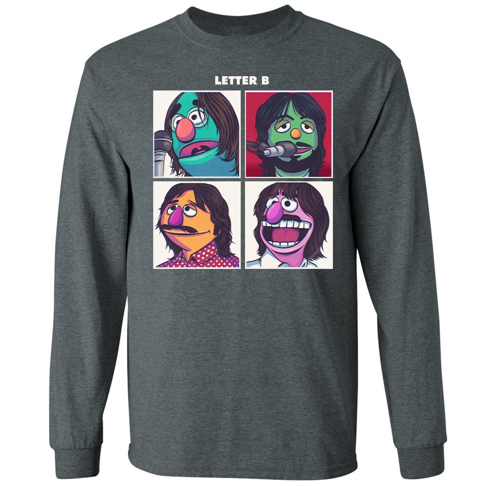 Long Sleeve T-Shirt - RQVWHMEG - Dark Heather - 15