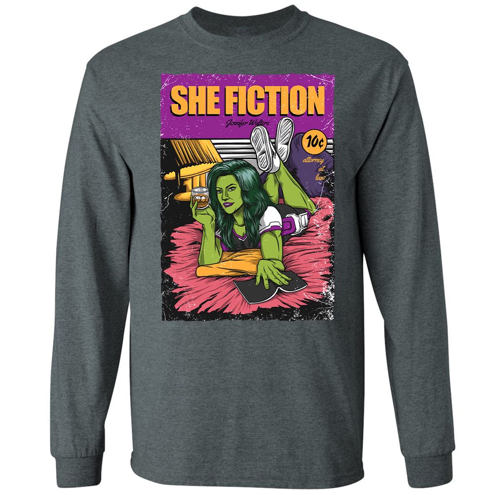 Long Sleeve T-Shirt - KJ35ZQ26 - Dark Heather - 15