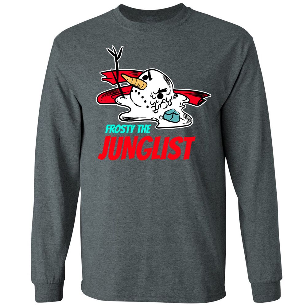 Frosty the Junglist - Dark Heather - 15