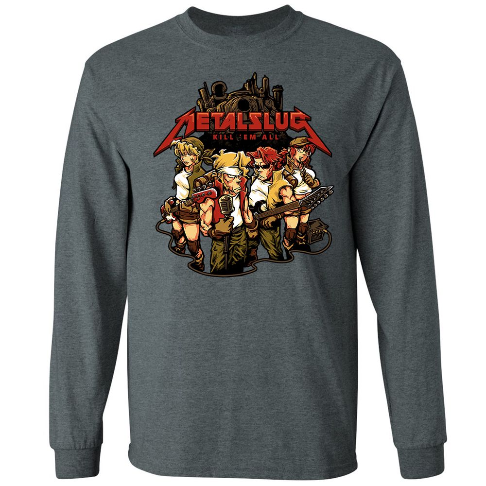 Long Sleeve T-Shirt - 8EK4W7KY - Dark Heather - 15