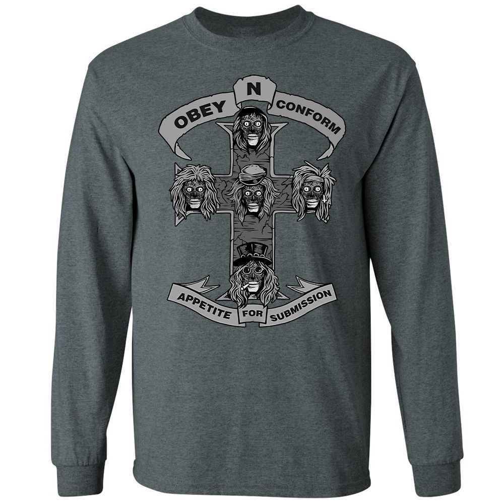 Long Sleeve T-Shirt - UGCEGRH1 - Dark Heather - 15