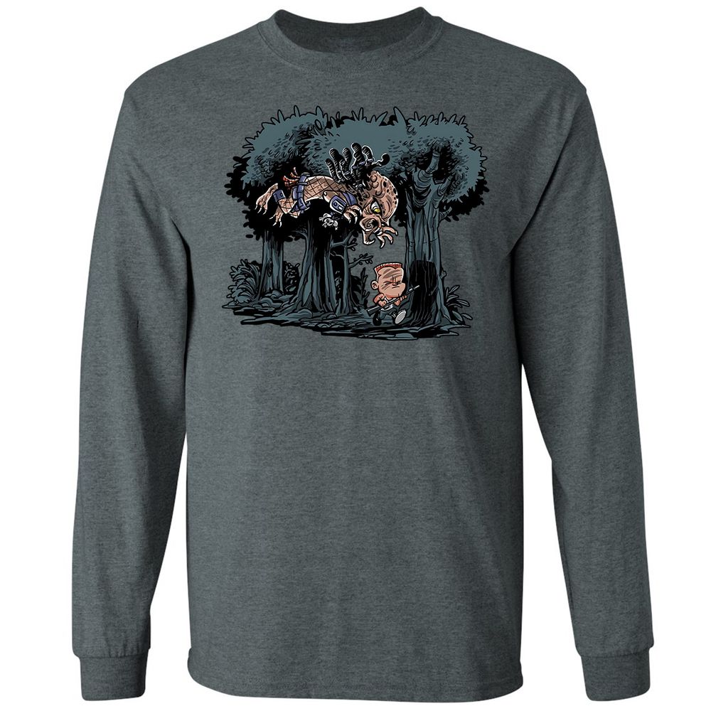 Long Sleeve T-Shirt - S1GFLMPH - Dark Heather - 15