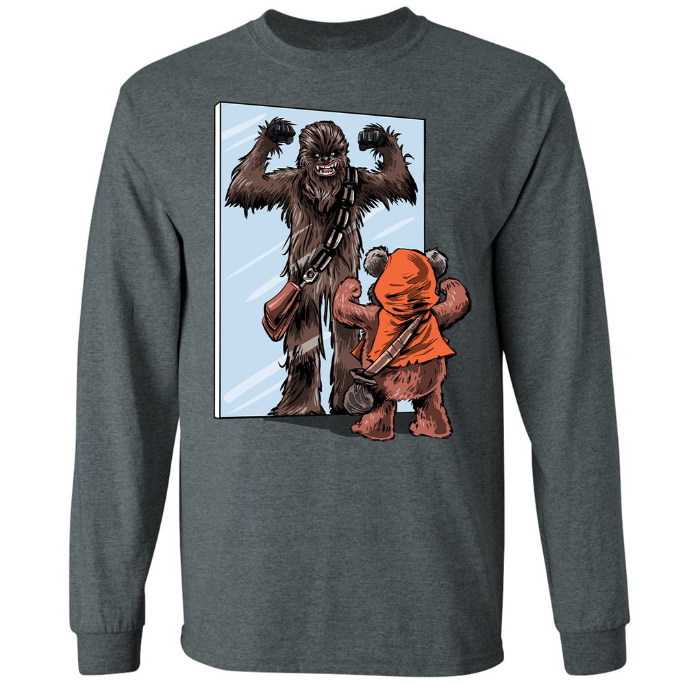 Long Sleeve T-Shirt - PYXX2XM5 - Dark Heather - 15