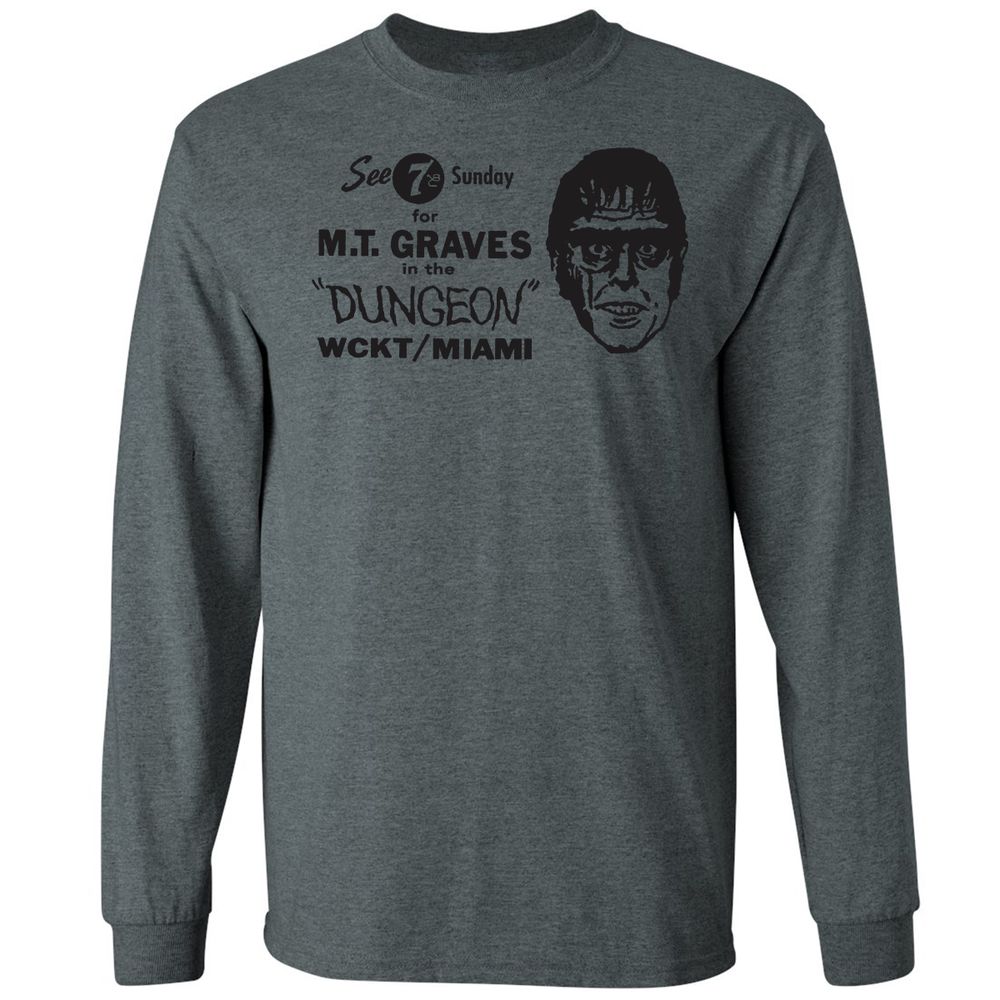 Long Sleeve T-Shirt - SSYYDM65 - Dark Heather - 15