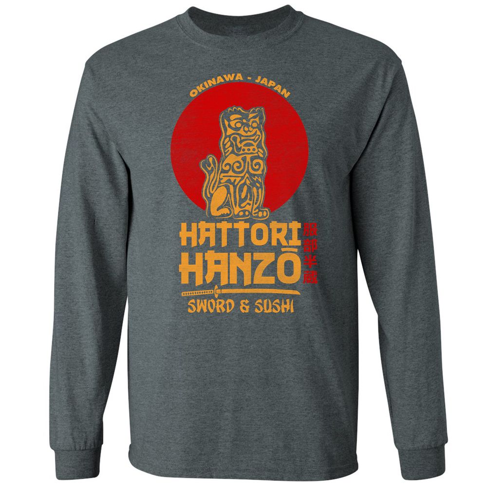 Long Sleeve T-Shirt - HA2BABVN - Dark Heather - 15