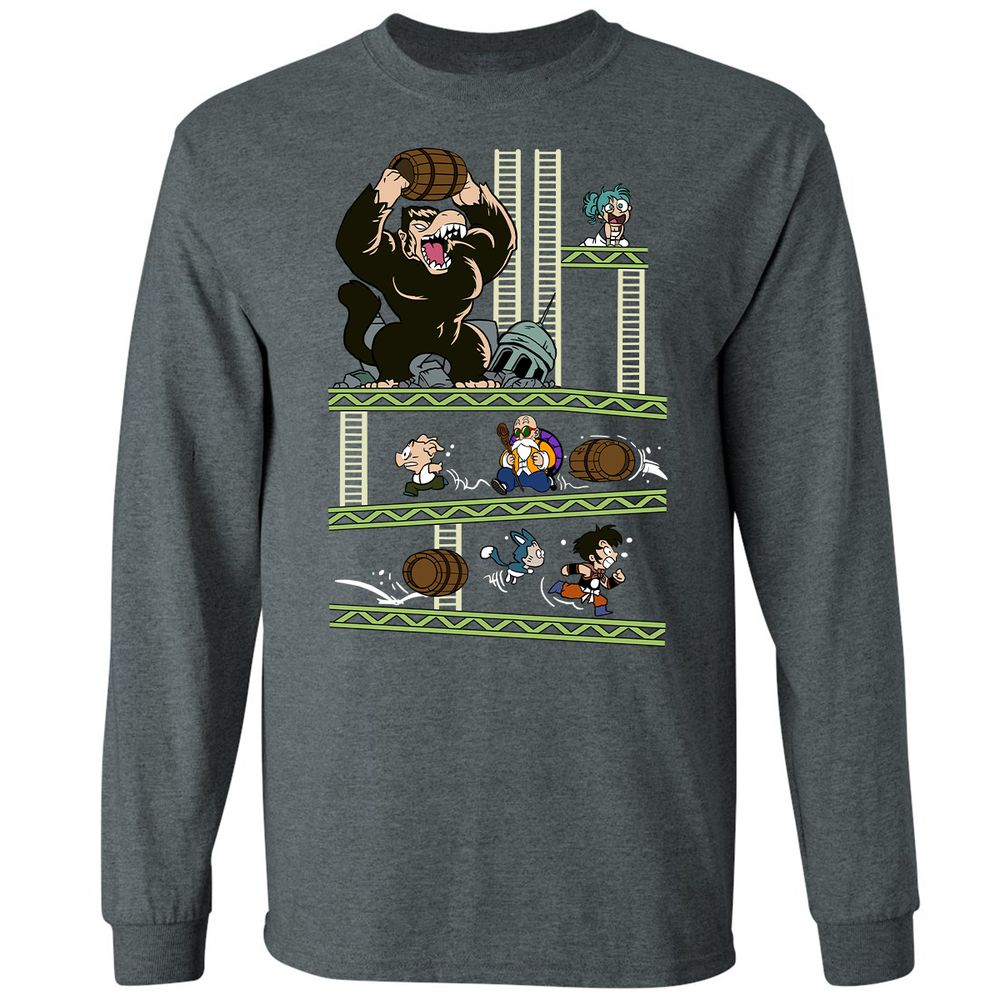 Long Sleeve T-Shirt - BNVSC3CV - Dark Heather - 15