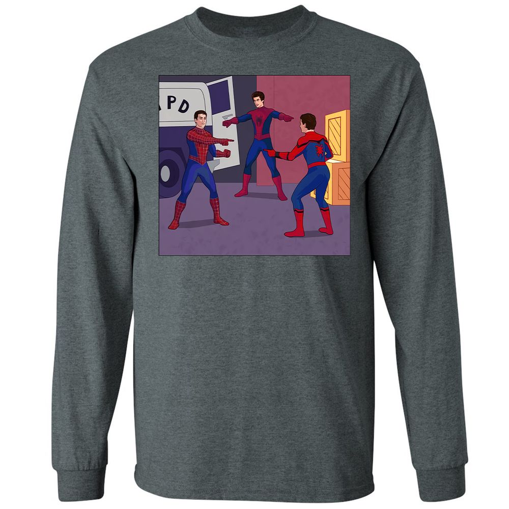 Long Sleeve T-Shirt - F3C7XXD7 - Dark Heather - 15