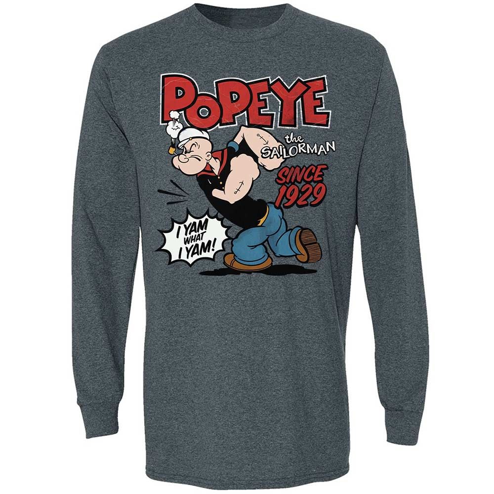 Long Sleeve T-Shirt - 99HBCY7C - Dark Heather - 15