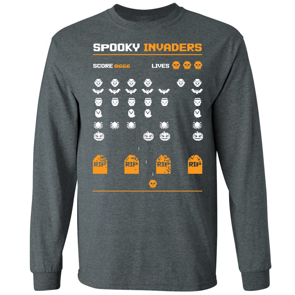 Long Sleeve T-Shirt - PR2ZZ3M7 - Dark Heather - 15
