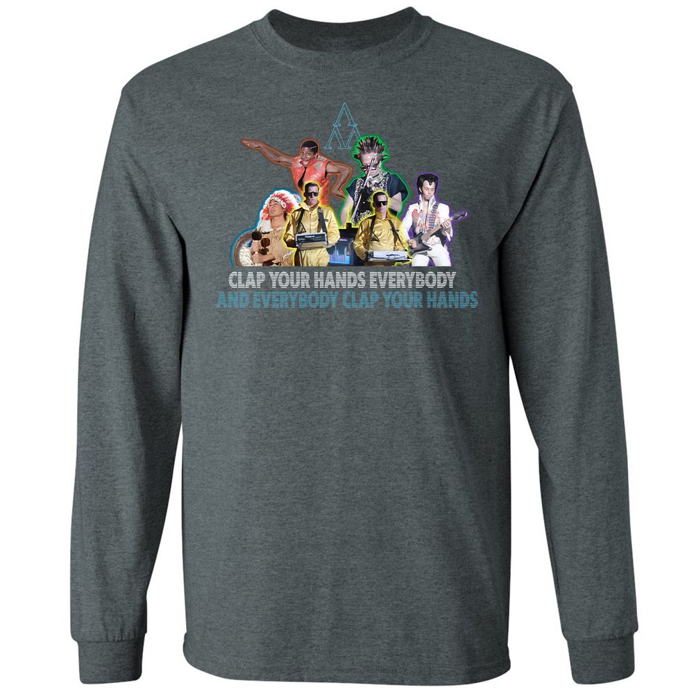 Long Sleeve T-Shirt - GZVCZ2K9 - Dark Heather - 15